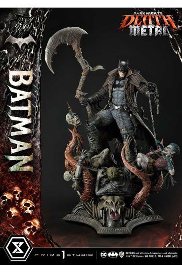 Dark Knights: Metal Statue 1/3 Death Metal Batman 105 cm