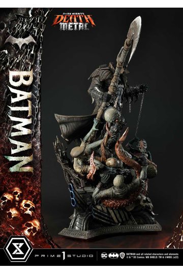 Dark Knights: Metal Statue 1/3 Death Metal Batman 105 cm