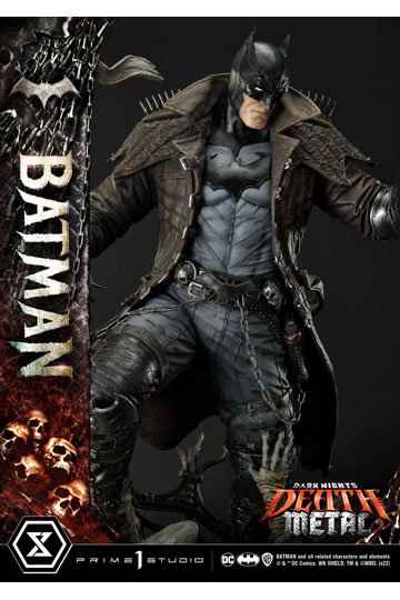 Dark Knights: Metal Statue 1/3 Death Metal Batman 105 cm