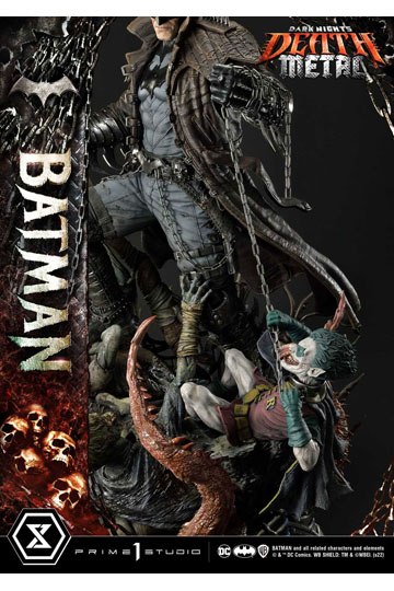 Dark Knights: Metal Statue 1/3 Death Metal Batman 105 cm