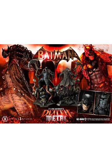 Dark Knights: Metal Statue 1/3 Death Metal Batman 105 cm