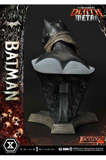 Dark Knights: Metal Statue 1/3 Death Metal Batman Deluxe Bonus Ver. 105 cm