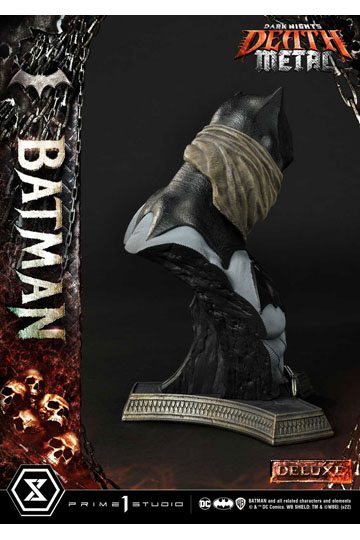 Dark Knights: Metal Statue 1/3 Death Metal Batman Deluxe Bonus Ver. 105 cm