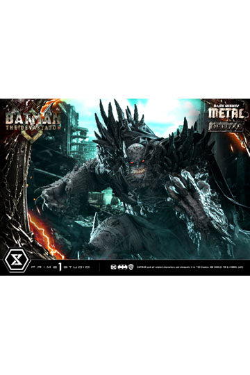 Dark Knights: Metal Statue 1/3 The Devastator Deluxe Bonus Version 98 cm