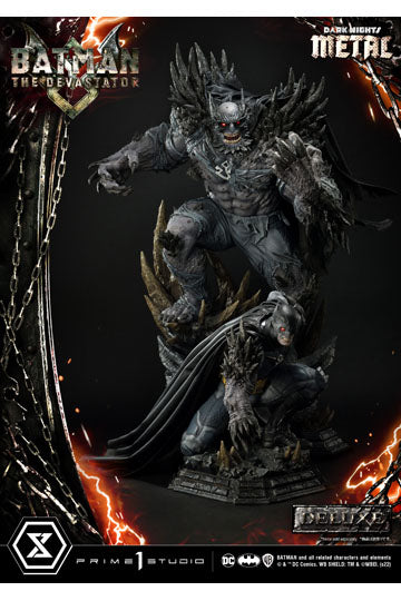 Dark Knights: Metal Statue 1/3 The Devastator Deluxe Bonus Version 98 cm