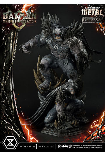 Dark Knights: Metal Statue 1/3 The Devastator Deluxe Bonus Version 98 cm