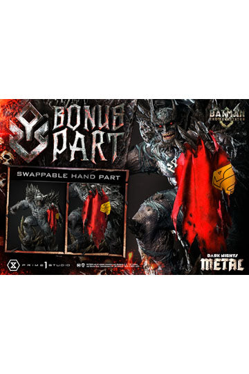 Dark Knights: Metal Statue 1/3 The Devastator Deluxe Bonus Version 98 cm