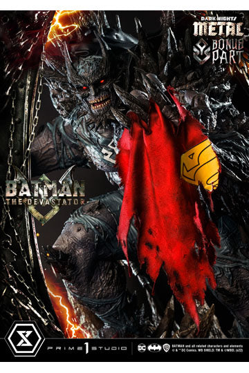 Dark Knights: Metal Statue 1/3 The Devastator Deluxe Bonus Version 98 cm