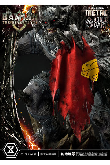 Dark Knights: Metal Statue 1/3 The Devastator Deluxe Bonus Version 98 cm