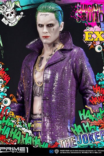 Suicide Squad Statue 1/3 The Joker Exclusive 74 cm