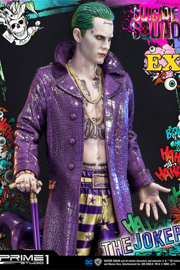 Suicide Squad Statue 1/3 The Joker Exclusive 74 cm