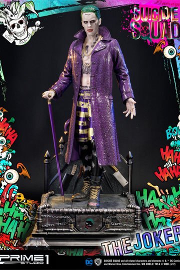 Suicide Squad Statue 1/3 The Joker Exclusive 74 cm