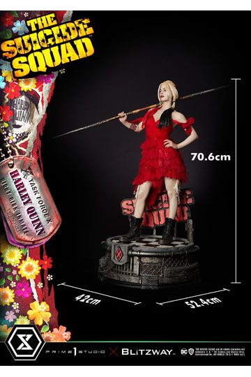 The Suicide Squad Statue 1/3 Harley Quinn Bonus Version 71 cm