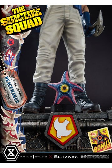 The Suicide Squad Statue 1/3 Peacemaker Bonus Version 79 cm