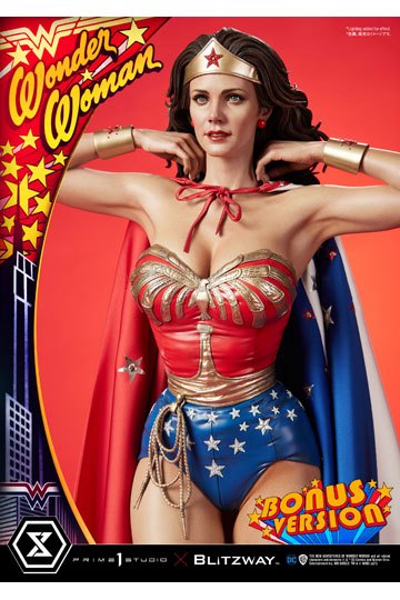 Wonder Woman 1975 Statue 1/3 Wonder Woman (Lynda Carter) Bonus Version 69 cm