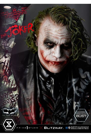 The Dark Knight Premium Bust The Joker 26 cm