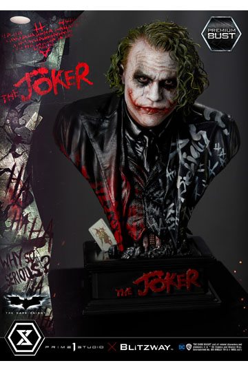 The Dark Knight Premium Bust The Joker 26 cm