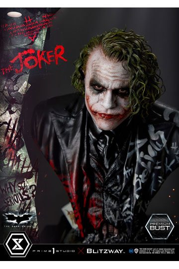 The Dark Knight Premium Bust The Joker 26 cm