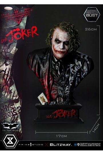 The Dark Knight Premium Bust The Joker 26 cm