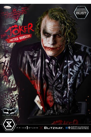 The Dark Knight Premium Bust The Joker Limited Version 26 cm
