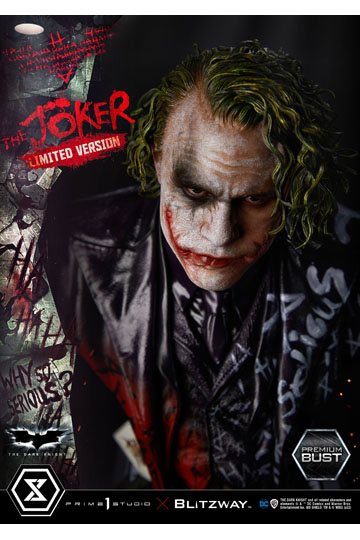 The Dark Knight Premium Bust The Joker Limited Version 26 cm