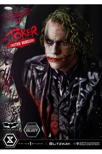 The Dark Knight Premium Bust The Joker Limited Version 26 cm