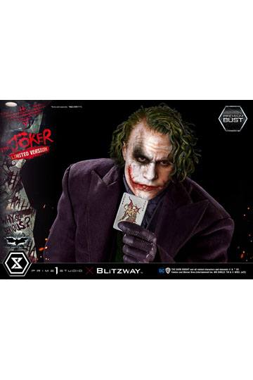 The Dark Knight Premium Bust The Joker Limited Version 26 cm