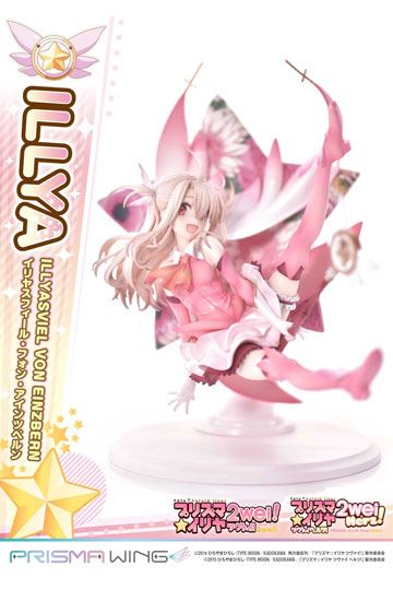 Fate Prisma Wing PVC Statue 1/7 Illyasviel von Einzbern Bonus Version 20 cm