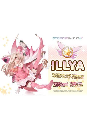 Fate Prisma Wing PVC Statue 1/7 Illyasviel von Einzbern Bonus Version 20 cm