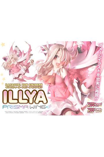 Fate Prisma Wing PVC Statue 1/7 Illyasviel von Einzbern Bonus Version 20 cm