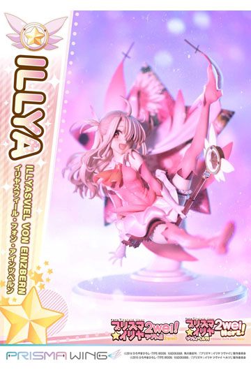 Fate Prisma Wing PVC Statue 1/7 Illyasviel von Einzbern Bonus Version 20 cm