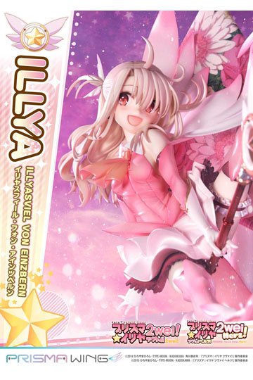 Fate Prisma Wing PVC Statue 1/7 Illyasviel von Einzbern Bonus Version 20 cm