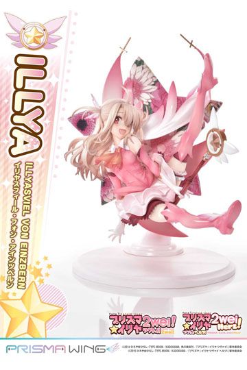 Fate Prisma Wing PVC Statue 1/7 Illyasviel von Einzbern Bonus Version 20 cm