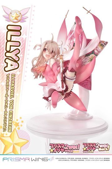 Fate Prisma Wing PVC Statue 1/7 Illyasviel von Einzbern Bonus Version 20 cm