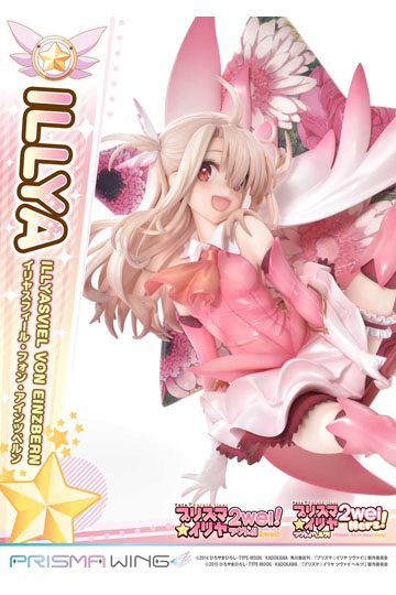 Fate Prisma Wing PVC Statue 1/7 Illyasviel von Einzbern Bonus Version 20 cm
