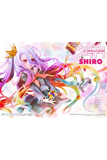 No Game No Life Prisma Wing PVC Statue 1/7 Shiro 27 cm