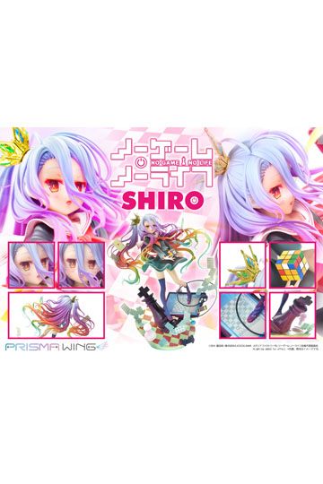 No Game No Life Prisma Wing PVC Statue 1/7 Shiro 27 cm