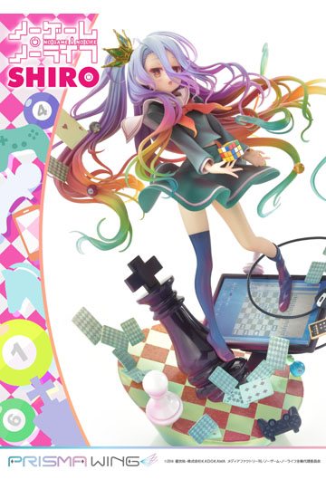 No Game No Life Prisma Wing PVC Statue 1/7 Shiro 27 cm