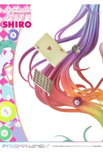 No Game No Life Prisma Wing PVC Statue 1/7 Shiro 27 cm