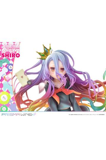 No Game No Life Prisma Wing PVC Statue 1/7 Shiro 27 cm