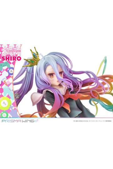 No Game No Life Prisma Wing PVC Statue 1/7 Shiro 27 cm