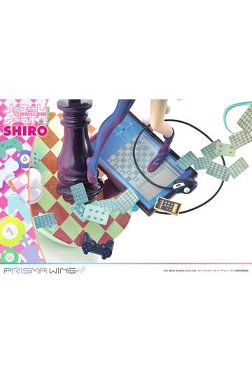 No Game No Life Prisma Wing PVC Statue 1/7 Shiro 27 cm