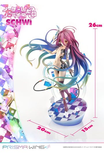 No Game No Life Prisma Wing PVC Statue 1/7 Schwi 26 cm