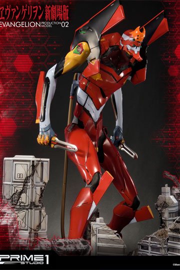 Neon Genesis Evangelion Statue EVA Production Model-02 74 cm