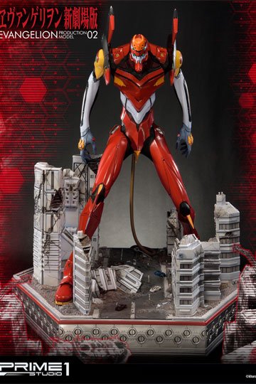 Neon Genesis Evangelion Statue EVA Production Model-02 74 cm
