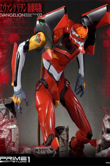 Neon Genesis Evangelion Statue EVA Production Model-02 74 cm