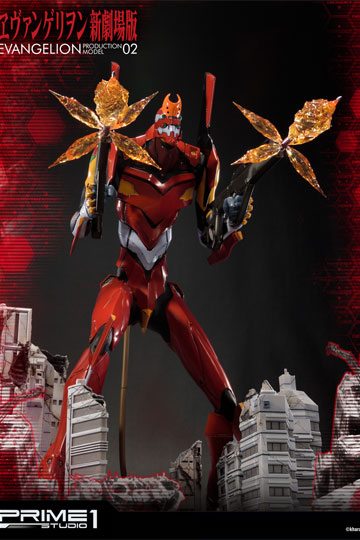 Neon Genesis Evangelion Statue EVA Production Model-02 74 cm