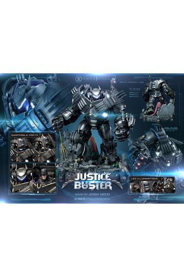 DC Comics Statue Justice Buster by Josh Nizzi 88 cm