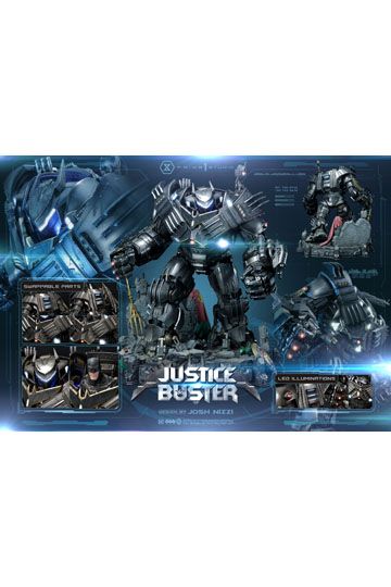 DC Comics Statue Justice Buster by Josh Nizzi 88 cm