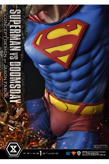 DC Comics Statue 1/3 Superman Vs. Doomsday by Jason Fabok 95 cm